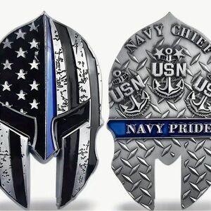United States Navy Chief CPO Challenge coin set